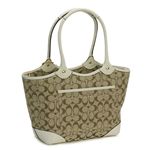 COACH（コーチ）トートバッグ12369ベージュ/ホワイト