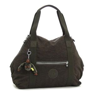 KIPLING(キプリング) ボストンバッグ TM2060-205 ART M ダークブラウン/ブラック KIPLING(キプリング) ボストンバッグ TM2060-205 ART M ダークブラウン/ブラック