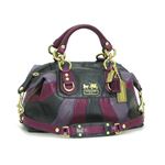 Coach(コーチ) ハンドバッグ 12942シグネチャービニール パープル