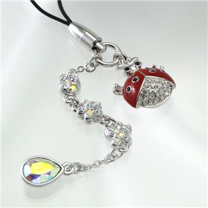 Swarovski�i�X�����t�X�L�[�j �y���_���g 0993477 JEW GARDEN : MPA LADYBUG