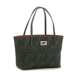 FENDI�i�t�F���f�B�j �g�[�g�o�b�O 8BH099 SHOPPING MINI ROLL �u���b�N
