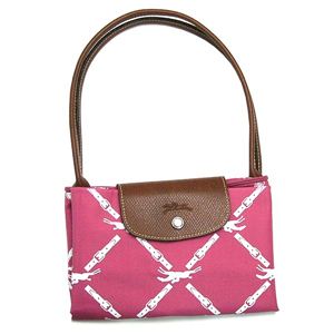 Longchamp（ロンシャン） トートバッグ 1899 LADIES FABRIC ダークピンク