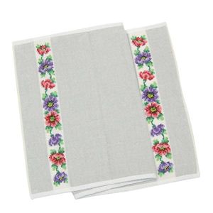 FEILER�i�t�F�C���[�j �^�I�� ANEMONE S W SILVER GUEST TOWEL 37/80