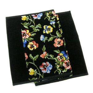 FEILER�i�t�F�C���[�j �^�I�� VIOLA BLAK BLAK GUEST TOWEL 37/80