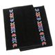 FEILER（フェイラー） タオル ANEMONE S BLACK GUEST TOWEL 37/8