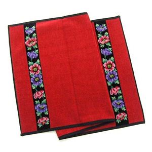 FEILER�i�t�F�C���[�j �^�I�� ANEMONE S RED GUEST TOWEL 37/80
