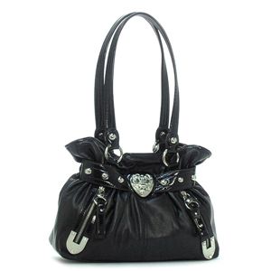KathyVanZeeland�i�L���V�[�o���W�[�����h�j �V�����_�[�o�b�O H41310 BELT SHOPPER �u���b�N