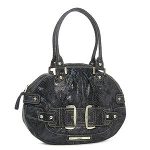 Guess�i�Q�X�j �V�����_�[�o�b�O PY082617 DOME SATCHEL �u���b�N 34*43*10