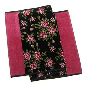 FEILER�i�t�F�C���[�j �^�I�� MIRIAM BLACK CHERRY GUEST TOWEL 37/80