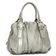 Cole Haan（コールハーン） ショルダーバッグ B24285 E/W.ROUCHED.SATCHE:SILVER シルバー