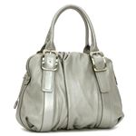 Cole Haan(コールハーン) ショルダーバッグ B24285 E/W.ROUCHED.SATCHE:SILVER シルバー