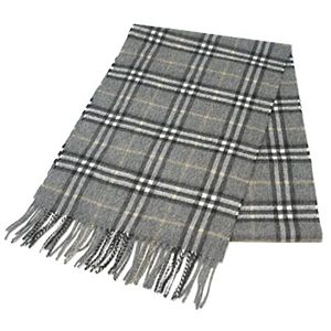 BURBERRY�i�o�[�o���[�j �}�t���[ 94267 CHECK SCARF ���C�g�x�[�W��
