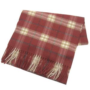 BURBERRY�i�o�[�o���[�j �}�t���[ CHECK SCARF ���b�h