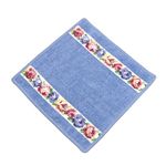 FeileritFC[j ^I AIDA WHITE BLUE wash cloth 25/25 u[