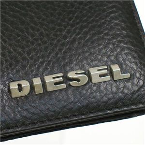 DIESEL（ディーゼル） 二つ折り財布（小銭入れ付） NEW GENERATION 00XG86 NEW BENNY H1645 ブラック