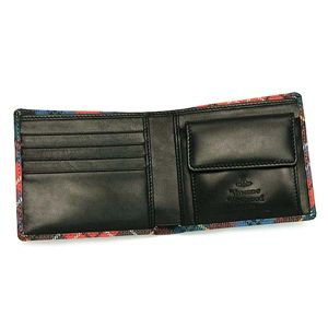Vivienne Westwood（ヴィヴィアンウエストウッド） 二つ折り財布（小銭入れ付） DERBY 730 カレドニア