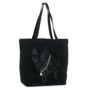 SEE BY CHLOE�i�V�[�o�C�N���G�j �g�[�g�o�b�O DOGGY 2/9S7160N36 DOGGY CANVAS 1 �u���b�N