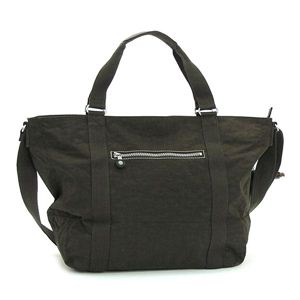 Kipling（キプリング） トートバッグ BASIC K13359 ADARA M 740 ダークブラウン/ブラック