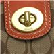 Coach(コーチ) 長財布 HAMPTONS SIGNATURE 41173 Hmp Sig Tot Slm Env B4/KHAKI BKHGU レッド - 縮小画像5