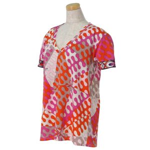 Emilio Pucci�i�G�~���I�v�b�`�j �J�b�g�\�[ 01RO04 BEACH LINE 4 �s���N 36