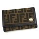 Fendi（フェンディ） 長財布 ZUCCA 8M0029 LADIES WALLET FOQT2 ダークブラウン