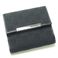 Gucci（グッチ） Wホック財布 METAL BAR 112664 WALLET-FLAP FRENCH 1000 ブラック