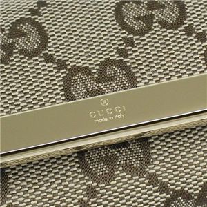 Gucci（グッチ） キーケース METAL BAR 127048 8526 ベージュ