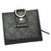Gucci（グッチ） Wホック財布 NEW ABBEY 154255 WALLET MEDIUM-ZIP 1000 ブラック/ゴールド