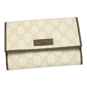 Gucci�i�O�b�`�j �������z JOY 190331 WALLET MEDIUM 9072 �x�[�W��/�z���C�g