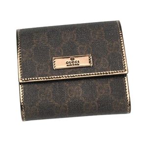 Gucci�i�O�b�`�j ��܂���z�i���K����t�j JOY 190338 MINI WALLET 1003 �u���b�N/�u���E��