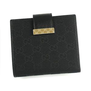 Gucci�i�O�b�`�j W�z�b�N���z ICON BAR 212090 WALLET FLAP FRENCH 1000 �u���b�N