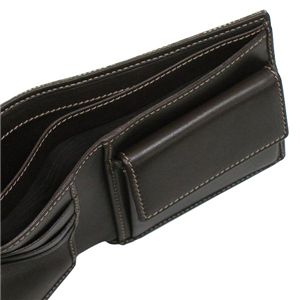 Gucci（グッチ） 二つ折り財布（小銭入れ付） MEN BAR 233102 MEN BAR 9643 ベージュ/ダークブラウン