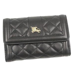 Burberry�i�o�[�o���[�j W�z�b�N���z QUILTED LEATHER CRED PURS 1 �u���b�N