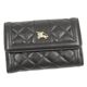 Burberry（バーバリー） Wホック財布 QUILTED LEATHER CRED PURS 1 ブラック