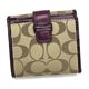 Coach(コーチ) Wホック財布 SOHO SIGNATURE 42057 S.L.G SOH SIG FRN PR SKHPX ダークパープル - 縮小画像3