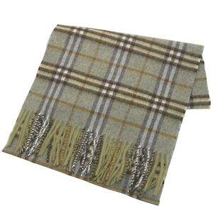 Burberry�i�o�[�o���[�j �}�t���[ 402682 CHECK SCARF 3160 �J�[�L�[