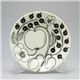 ARABIA(アラビア) ソーサー ブラックパラティッシュ 066785 PLATE 16.5cm PARATIISI ブラック