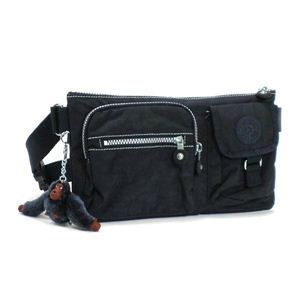 Kipling（キプリング） ポーチ BASIC K13192 PRESTO 818 ブラック/グレー H16×W28 - 拡大画像
