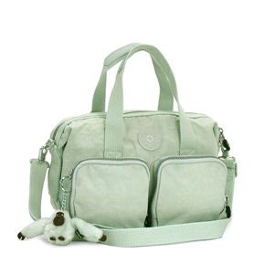 Kipling(キプリング) ショルダーバッグ BASIC K13355 LYZA S 470 ライトグリーン H16XW29XD12.5 - 拡大画像