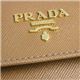 Prada（プラダ） 三つ折り財布（小銭入れ付） SAFFIANO METAL ORO 1M0170 ブラウン - 縮小画像4