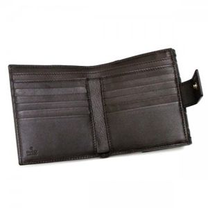 Gucci（グッチ） Wホック財布 HORSEBIT TASSEL 233053 2019 ダークブラウン