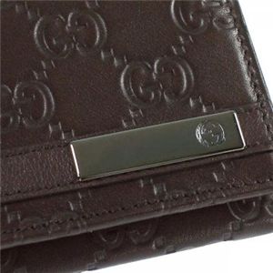 Gucci（グッチ） 長財布 MEN BAR 233112 2019 ダークブラウン