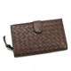 BOTTEGA VENETA（ボッテガヴェネタ） 長財布 PORTAFOGLIO INTR.NAP 121060 2106 ダークブラウン/
