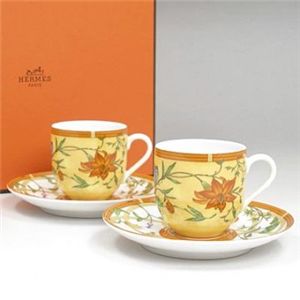 Hermes(エルメス) カップ&ソーサー シェスタ コーヒーC&Sペア 3117 - 拡大画像
