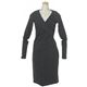 MaxMara 1st(マックスマーラファースト) レディースドレス   2 ダークグレー L99 