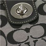 Coach Factory�i�R�[�` �t�@�N�g���[�j �����z 2 43609 SBWBK H10�~W19�~D2 �y�A�E�g���b�g�z �摜5