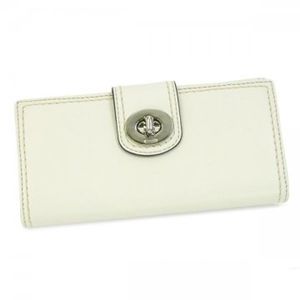 Coach Factory（コーチ ファクトリー） 長財布 2 43605 SV/WT H10×W19.5×D2 【アウトレット】 - 拡大画像