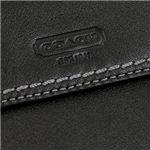 Coach Factory�i�R�[�` �t�@�N�g���[�j �����z 2 43605 SV/BK H10�~W19.5�~D2 �y�A�E�g���b�g�z �摜5