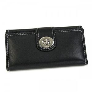 Coach Factory�i�R�[�` �t�@�N�g���[�j �����z 2 43606 SV/BK H10�~W19�~D2 �y�A�E�g���b�g�z �摜�P