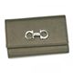 Ferragamo(フェラガモ) キーケース GANCINI ICONA VITELL 22A999 433568 ダークグレー H6.5×